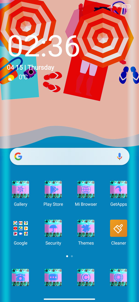Holiday screenshot