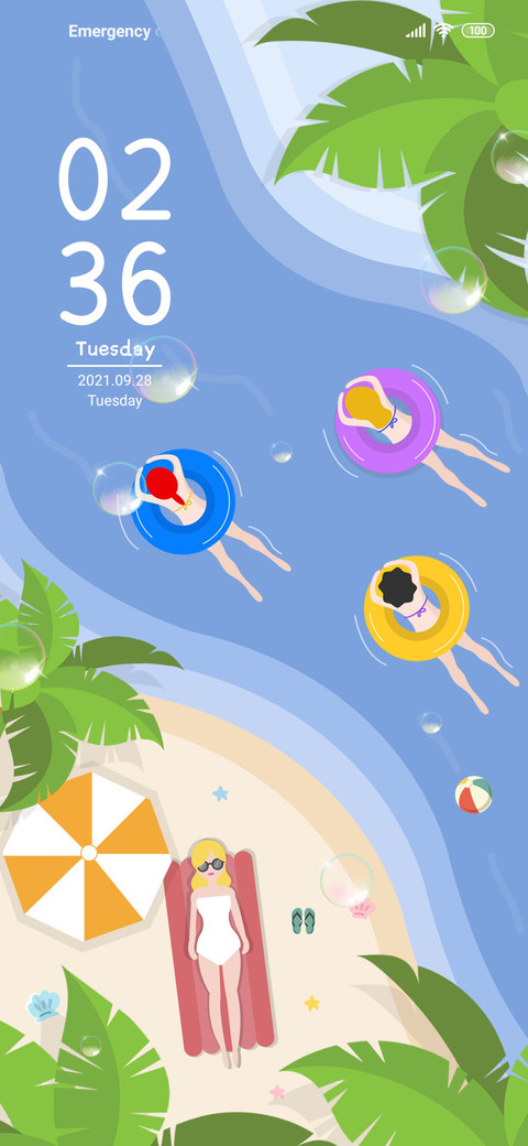 Simple summer screenshot