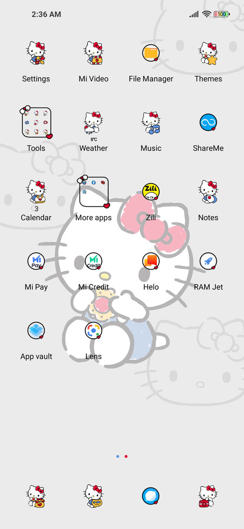 Colorful cute screenshot