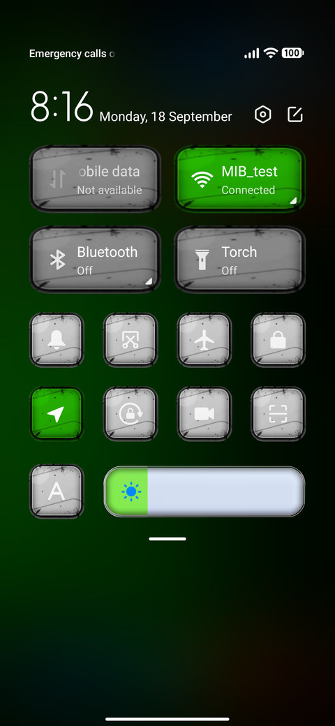 Green screenshot