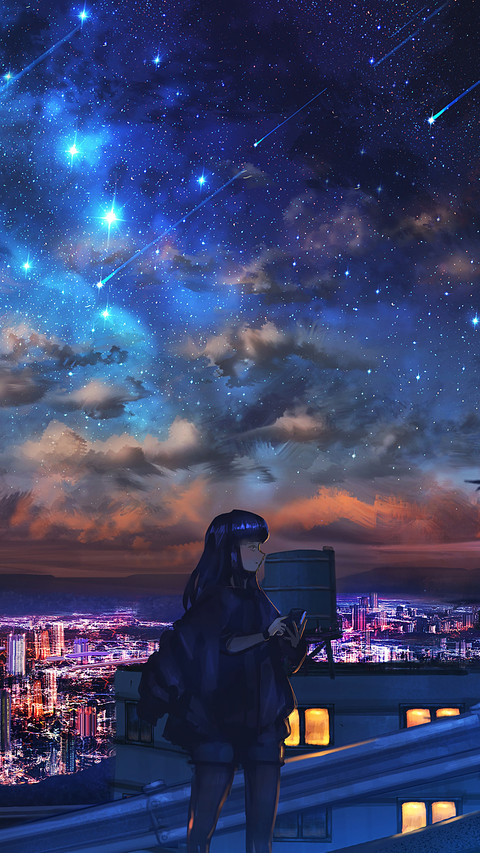 划过夜空的星辰 screenshot