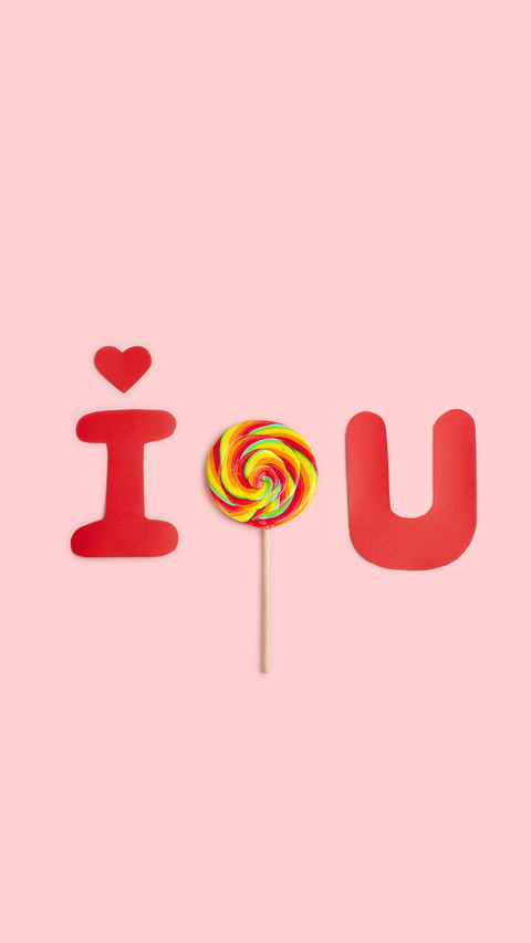Valentines day alphabet card screenshot