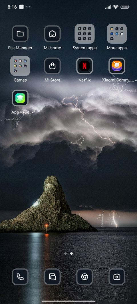 Rain screenshot