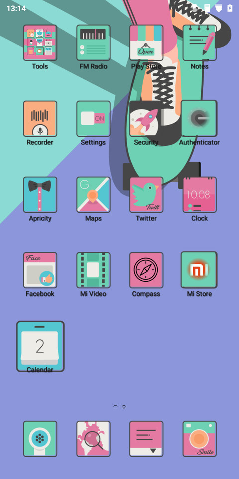 Apricity v10 screenshot
