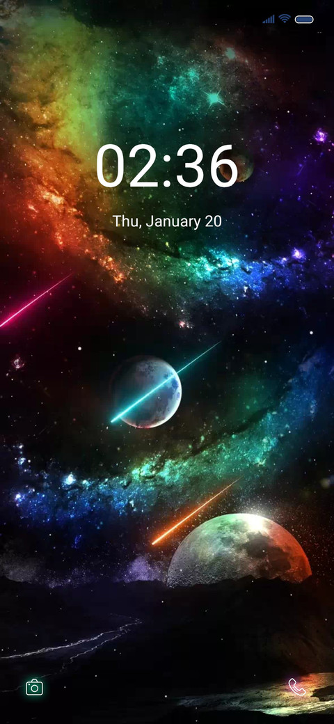 Cosmic planet screenshot