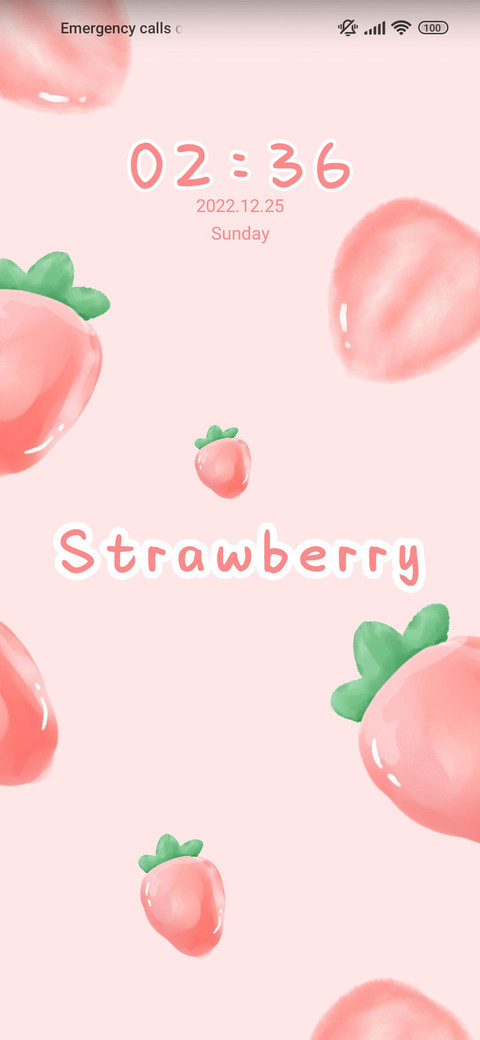 Sweet strawberry screenshot
