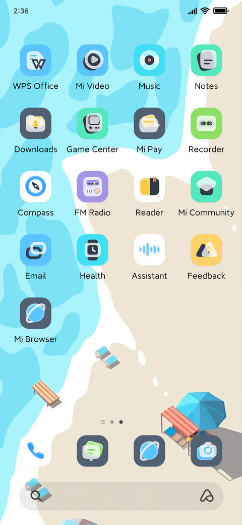 Summer coast screenshot