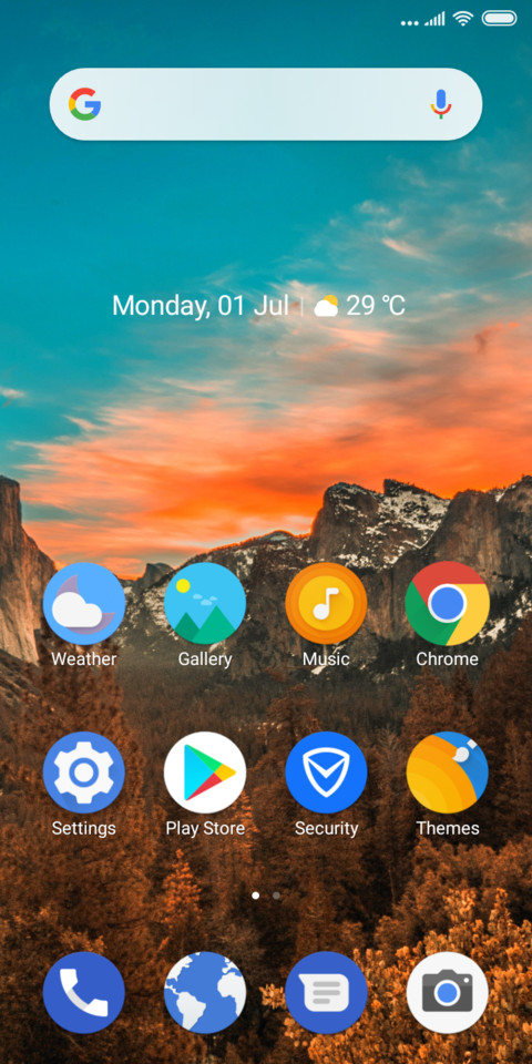 Trend screenshot