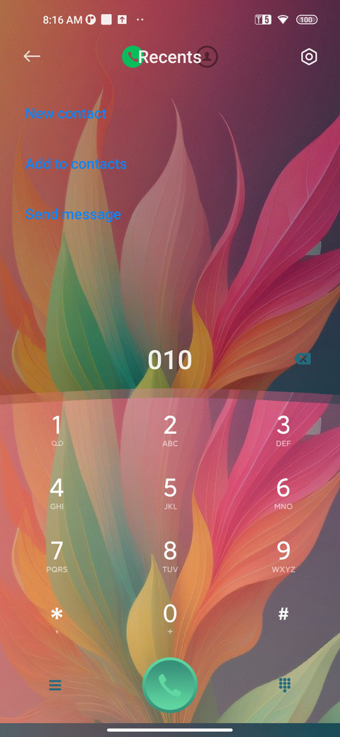 CoLorfuL Leaves screenshot