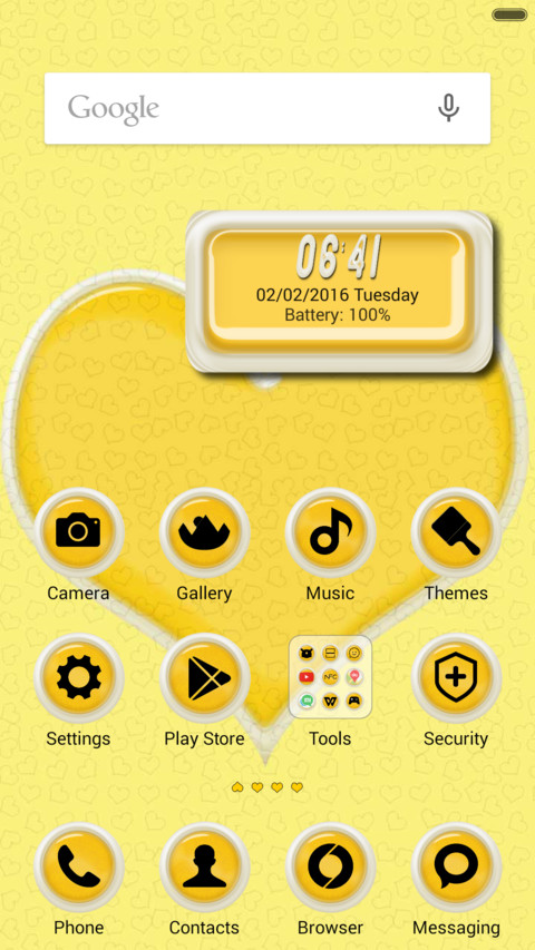  IN Yellow Valentine screenshot