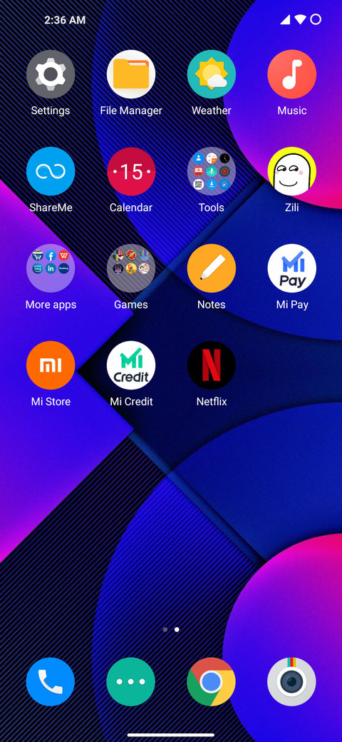 OxygenOS screenshot