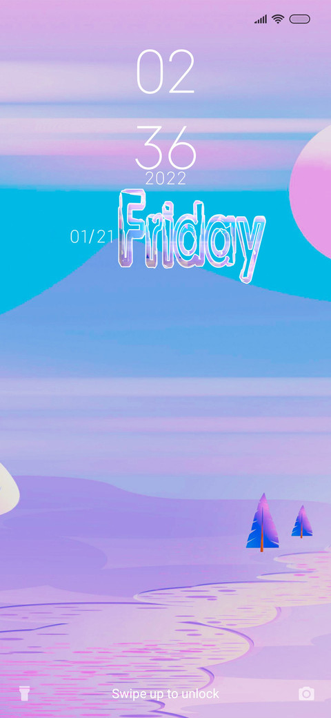 Pastel Mountain screenshot