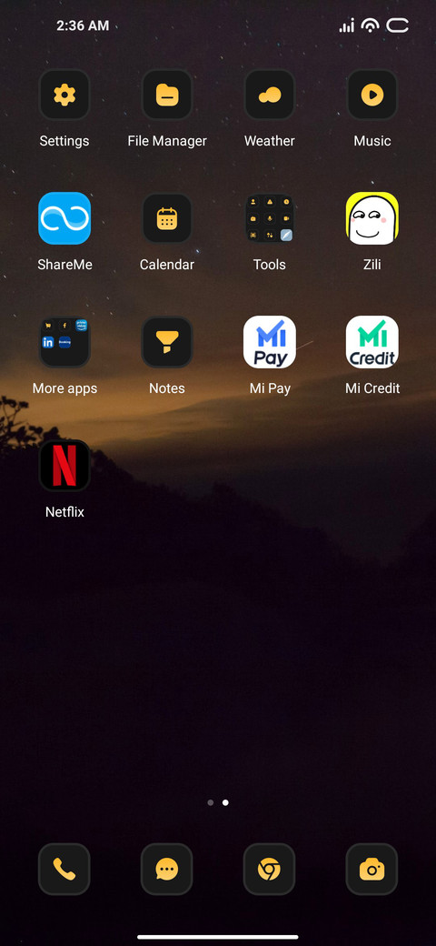 Night Scene screenshot