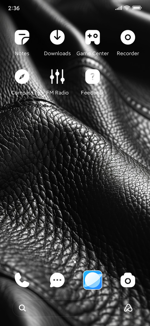 Leather texture screenshot