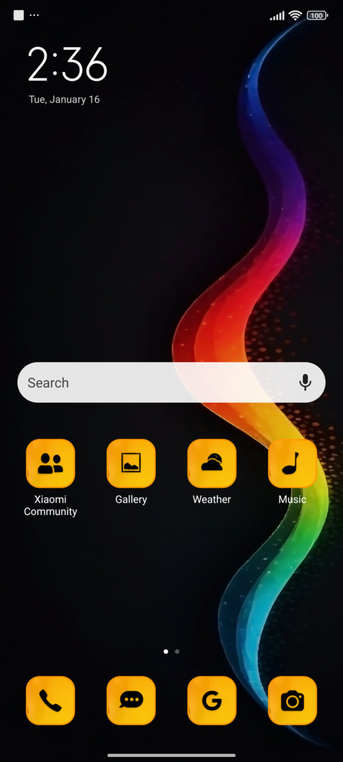 colorful curve screenshot