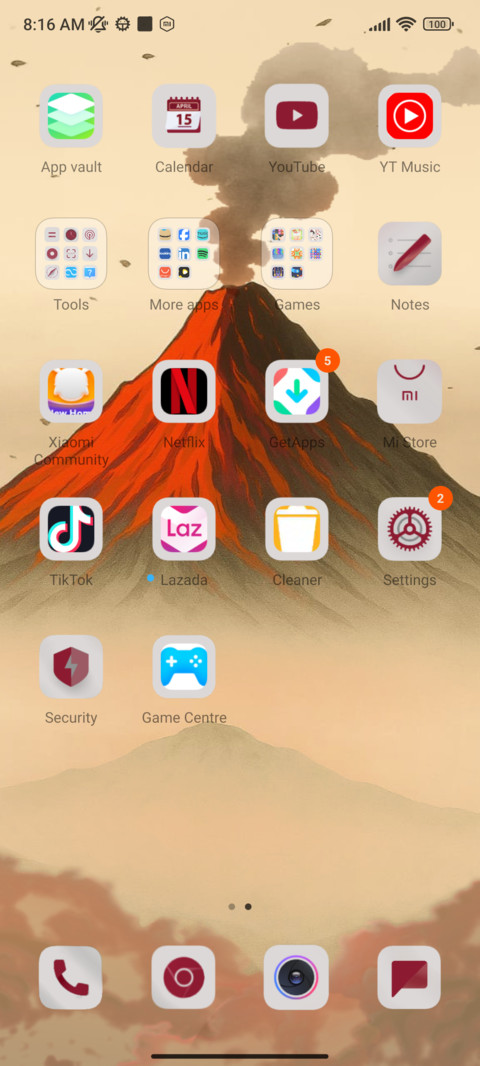 The Volcano screenshot