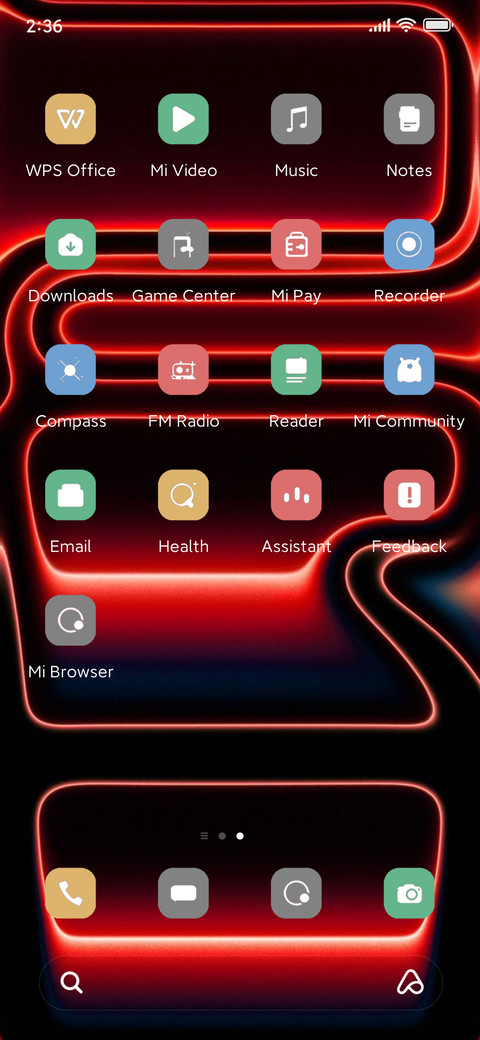 Red screenshot