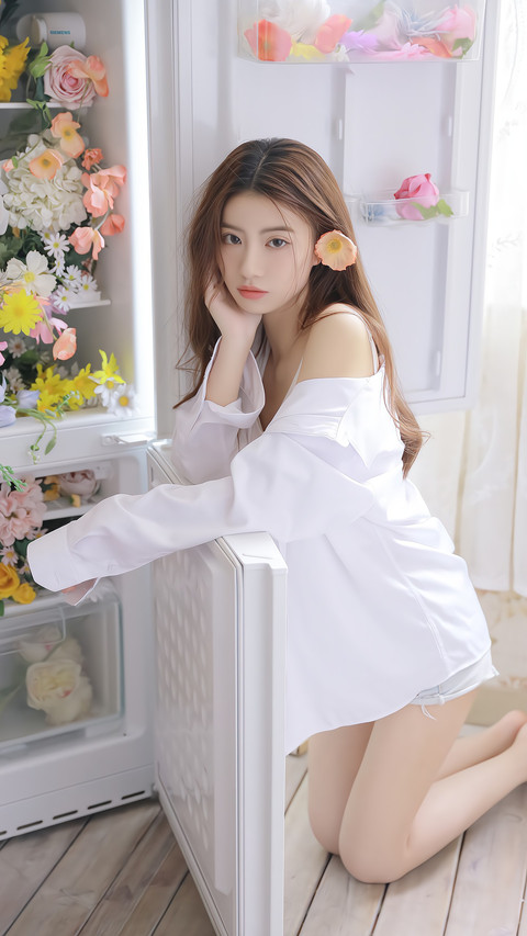 Gazing Girl ©White Rabbit Candy Photo Gallery screenshot