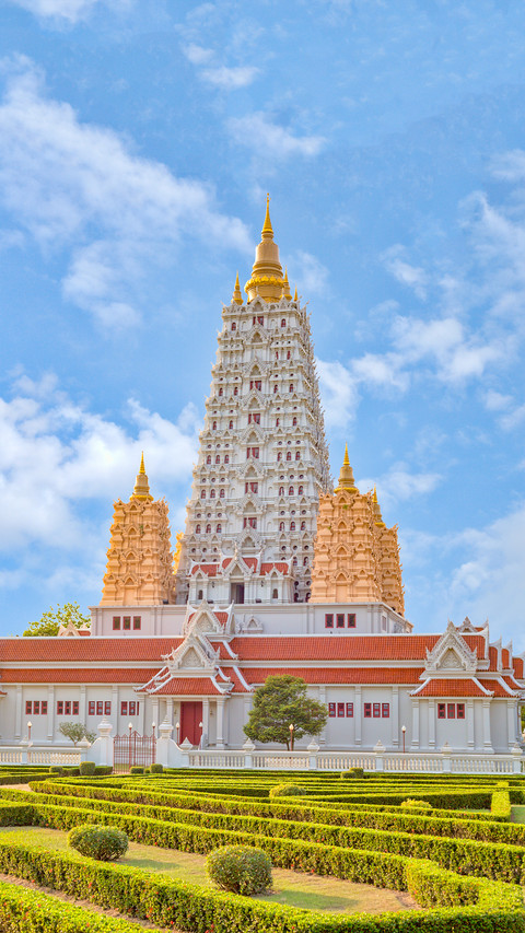 Beautiful scenery of Thai temples screenshot