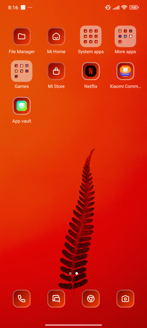 Leaf screenshot