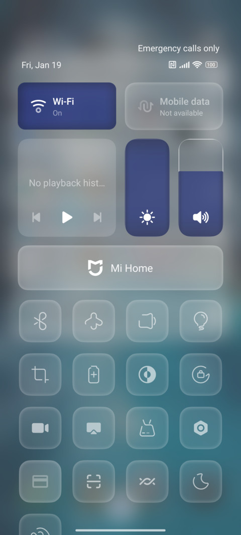 calmblue screenshot