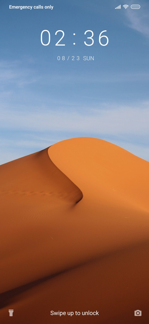 Clean Desert_3MDS screenshot
