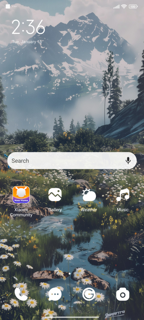 Daisy screenshot