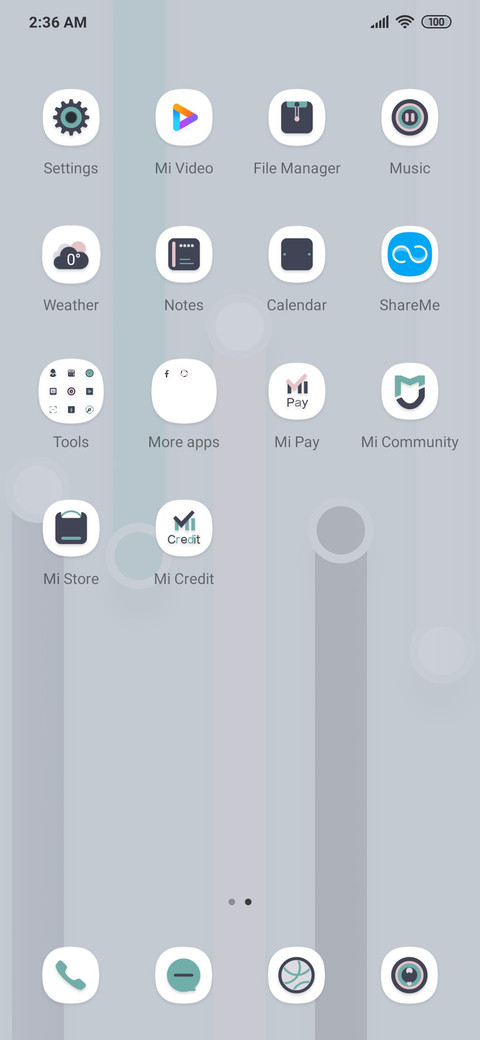 Colorful lines screenshot