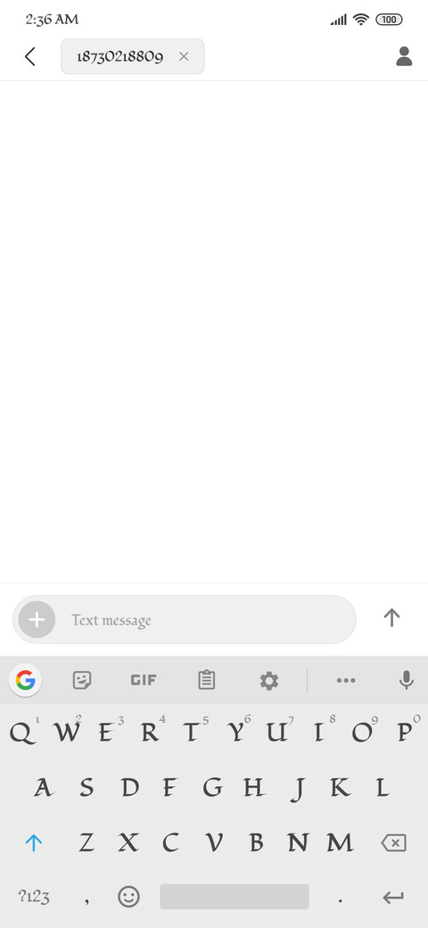 Fondamento Bold screenshot