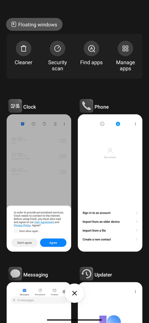 Mat Dark White screenshot