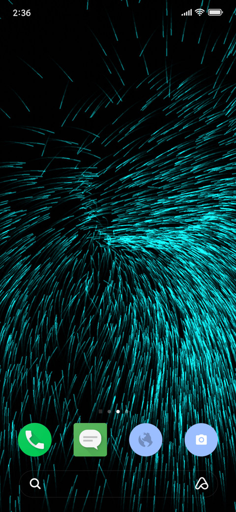 LineOS RedThemes screenshot