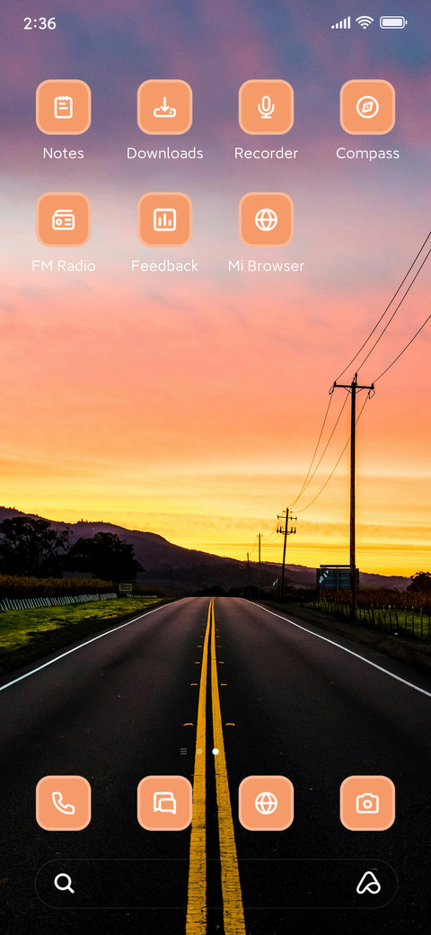 Road Sunset screenshot