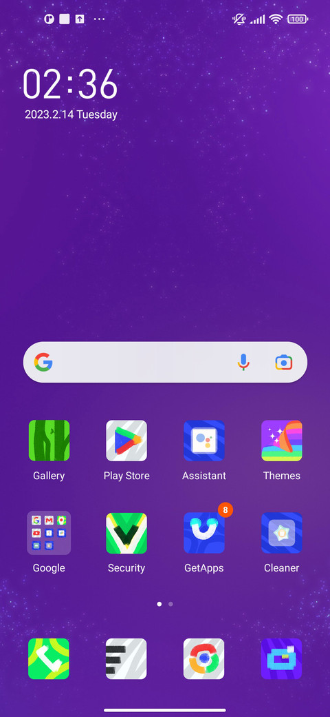 Colorful macaw screenshot