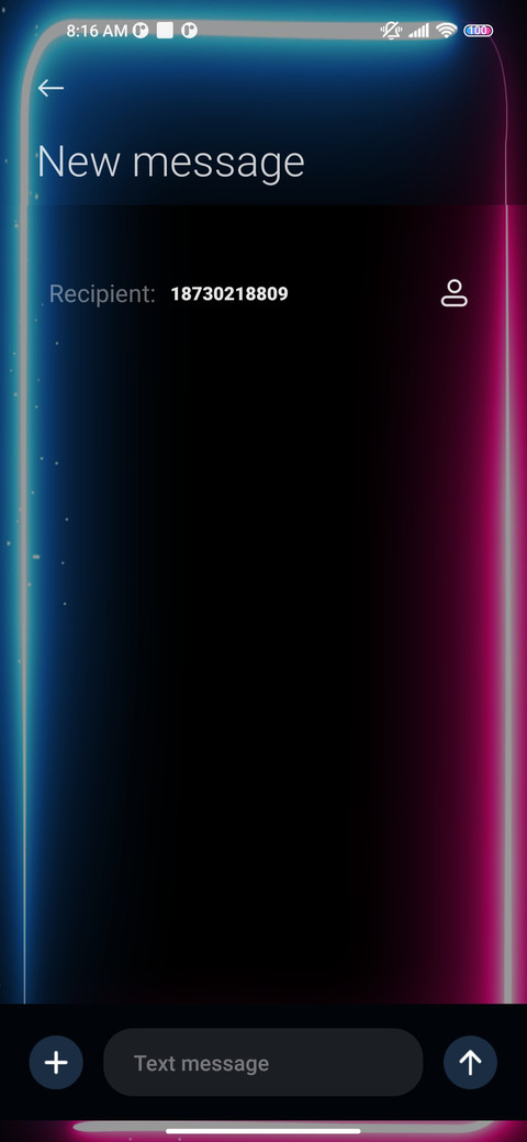 Broken screen screenshot
