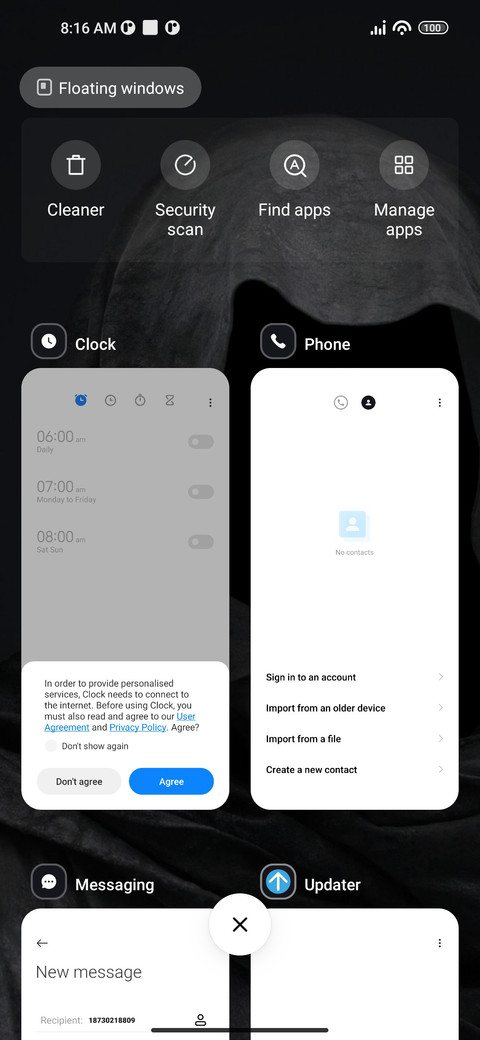 Cloak screenshot