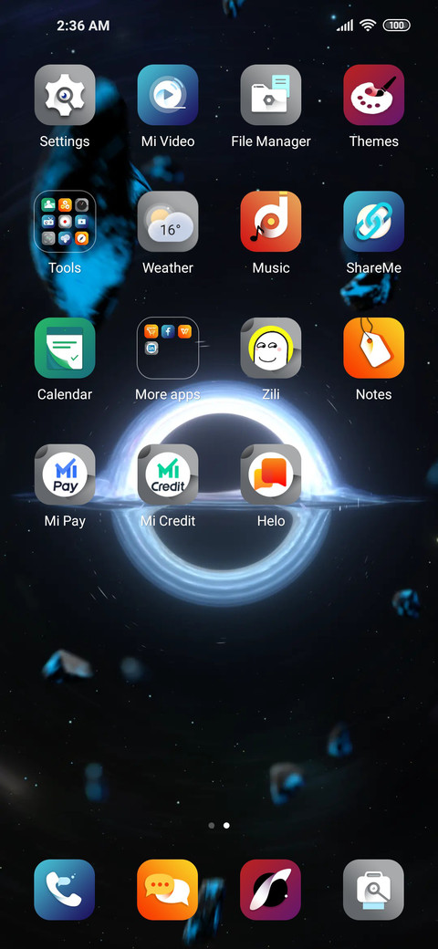 Black Hole screenshot