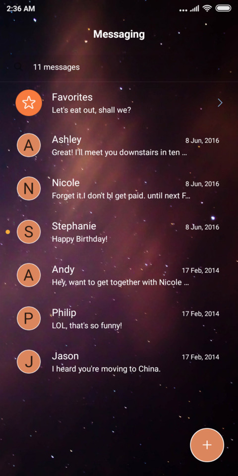 conception screenshot