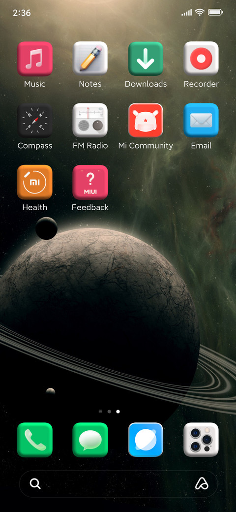 Planet screenshot