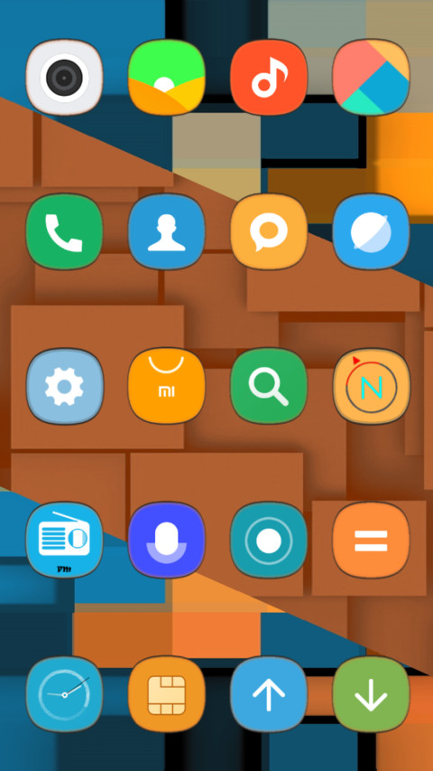 Orange Accents 2 v10 screenshot