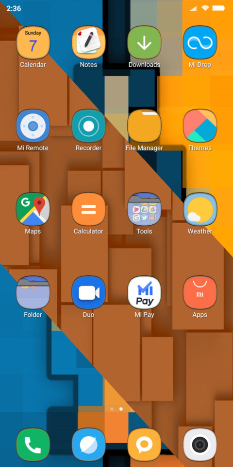 Orange Accents 2 v10 screenshot