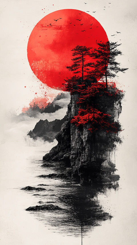 水墨山河-顶晟科技 screenshot