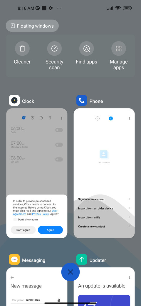 Sky Blue screenshot