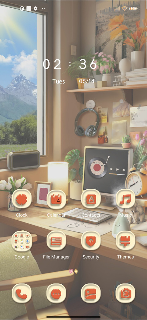 Weather sensing screenshot