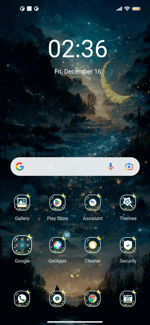 Night Milky Way screenshot