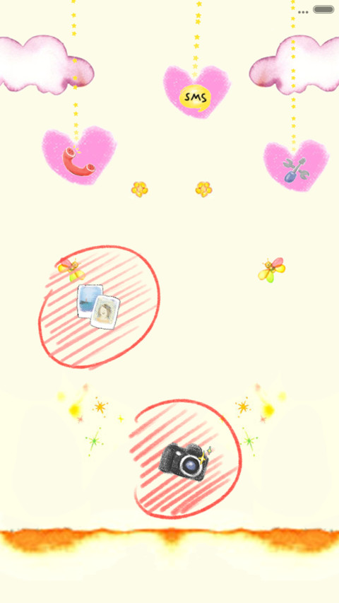 蜡笔生花（自由桌面+IOS密码锁屏） screenshot