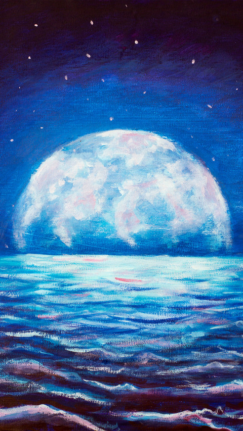 Landscape oil painting screenshot