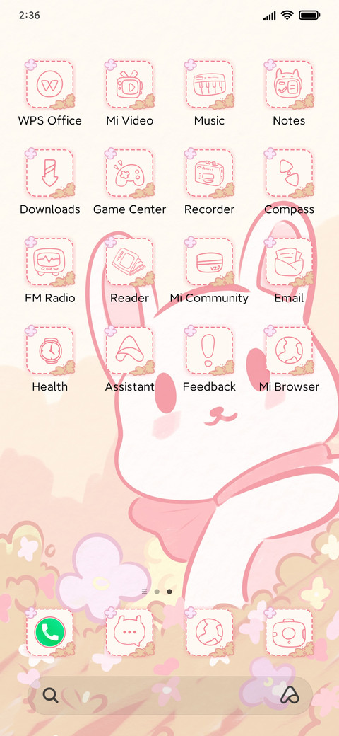 Rabbit Pink Garden screenshot