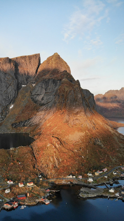 Aerial photography within the arctic circle screenshot
