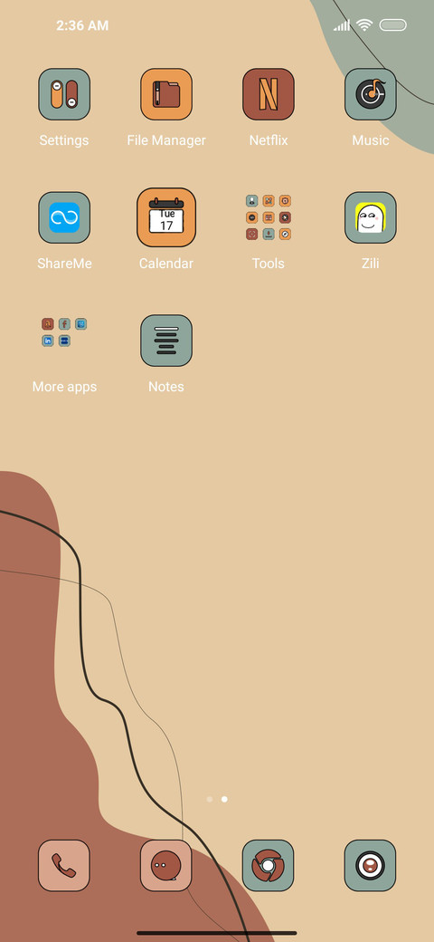 Nordic widget screenshot