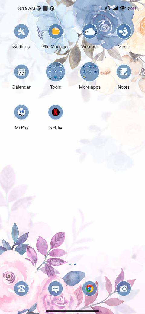 Advanced bouquet screenshot